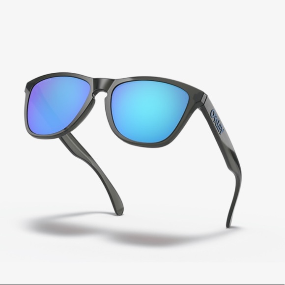 🕶Oakley Frogskins™ Prizm Sapphire/Grey Smoke🕶 unisex - Picture 3 of 16